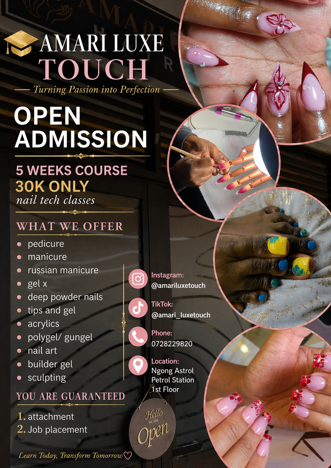 Amari Luxe Touch class poster